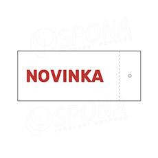 Papierové visačky SKONTO na vešiak, NOVINKA, 100 ks